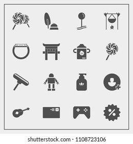 Modern, simple vector icon set with send, white, internet, sign, flame, pen, sale, communication, liquid, technology, drop, ink, candy, bonfire, guitar, letter, mail, lollipop, food, play, add icons