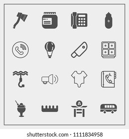 Modern, simple vector icon set with japan, taiko, beauty, transportation, sweet, hook, food, parachute, transport, bodysuit, culture, japanese, girl, ice, jam, extreme, call, glass, dessert, axe icons