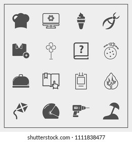 Modern, simple vector icon set with fashion, rider, dentist, environment, sea, technology, forest, nature, setting, landscape, drill, ice, t-shirt, hand, equipment, medical, island, kite, travel icons
