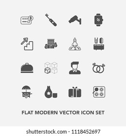 Modern, simple vector icon set with card, van, hygiene, clean, safety, japan, boy, stove, vehicle, relocation, balance, cream, cook, package, bank, oven, holiday, romance, wedding, care, kitchen icons