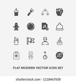 Modern, simple vector icon set with no, comfortable, interior, , work, photo, chair, dinner, sale, flame, office, company, knife, man, retail, fashion, picture, male, hierarchy, home, structure icons