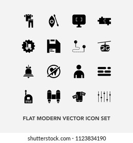 Modern, simple vector icon set with chat, health, fun, collection, business, dentist, boy, computer, kayaking, young, alarm, equality, spaceship, rocket, template, clothing, clothes, delivery icons