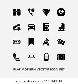 Modern, simple vector icon set with casino, pull, phone, industry, dental, center, dice, calligraphy, foreman, love, telephone, black, health, construction, headset, healthy, success, helmet, up icons