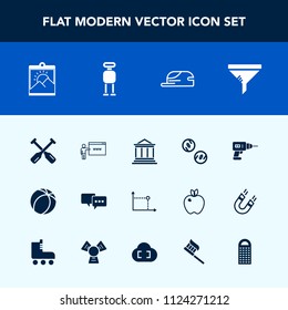 Modern, Simple Vector Icon Set With Paddle, Geometry, Hand, Talk, Service, Money, Web, Technology, Filter, Blank, Cyborg, Internet, Machine, Hat, Business, Currency, Soccer, Ball, Sign, Photo Icons