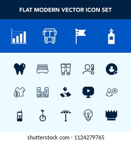 Modern, simple vector icon set with audio, account, healthy, travel, cost, health, glass, pin, dentist, dental, play, plan, pointer, data, equipment, national, white, map, music, sound, liquid icons
