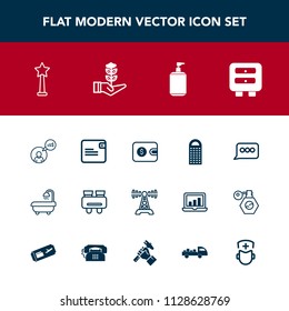 Modern, simple vector icon set with grater, white, vision, station, medal, technology, radio, food, interior, drawer, spy, communication, wallet, growth, freelance, cooking, liquid, music, soap icons