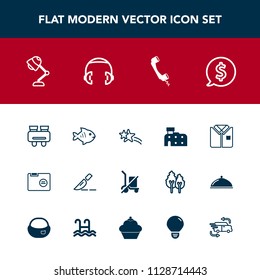 Modern, simple vector icon set with city, send, watch, falling, clinic, glasses, folder, phone, lamp, operation, circle, food, shopping, interior, architecture, doctor, scale, office, shiny, spy icons