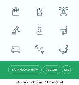 Modern, simple vector icon set on white background with justice, double, chess, competition, people, challenge, map, mobile, pretty, communication, game, legal, human, chessboard, pass, one, sea icons