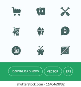 Modern, simple vector icon set on white background with call, gambling, insect, screen, sweet, beauty, wash, dont, shop, white, telephone, casino, mill, play, electricity, nature, poker, game icons