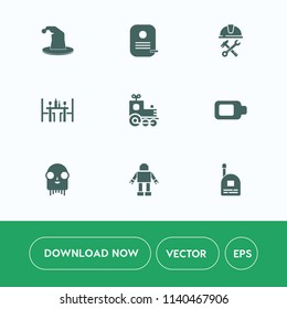 Modern, simple vector icon set on white background with sign, communication, circus, travel, male, coffee, young, site, locomotive, identity, child, boy, toy, restaurant, battery, element, robot icons