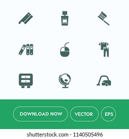 Modern, simple vector icon set on white background with map, internet, home, brush, device, global, health, machine, toothpaste, paste, diagnostic, equipment, collection, folder, toothbrush, axe icons
