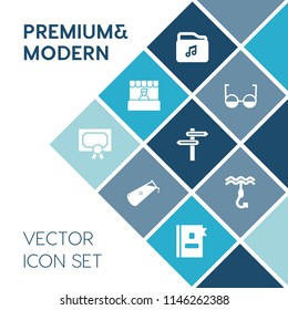 Modern, Simple Vector Icon Set On Blue Colorful Background With Award, Directory, Science, Store, Book, Metal, Template, Atom, Diploma, Telephone, Hook, Food, Grocery, Graduation, Web, Customer Icons