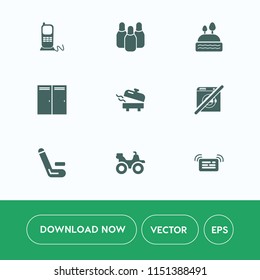 Modern, simple vector icon set on white background with white, championship, door, water, dirt, notification, road, communication, sport, cricket, heater, quad, boiler, stationary, technology icons