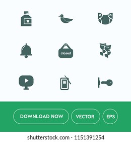 Modern, simple vector icon set on white background with dental, newborn, oral, mouthwash, security, fresh, door, black, blossom, wash, alarm, shop, animal, banner, clean, spring, infant, japan icons