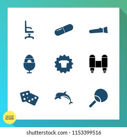 Modern, simple vector icon set on gradient background with spring, decoration, spaceship, comfortable, light, interior, ping, room, casino, modern, white, fashion, nature, medicine, space, drug icons