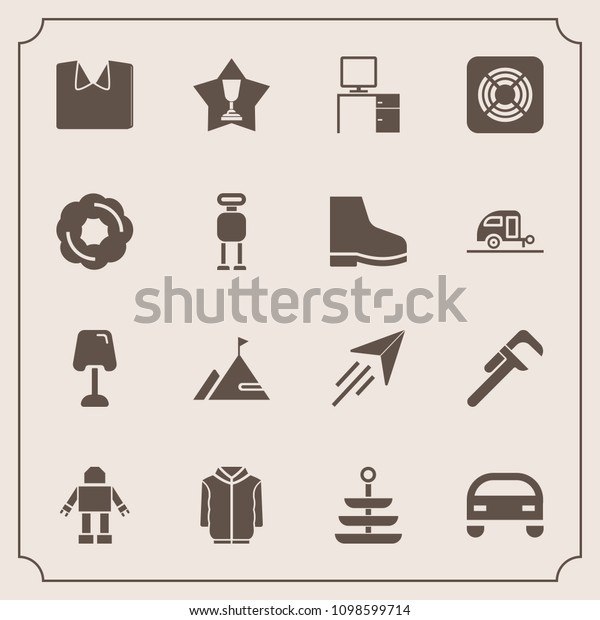 Modern, simple vector icon set with white, desk,\
robot, award, doughnut, fly, nature, machine, technology, dessert,\
plate, fan, repair, home, flight, tool, first, work, sweet,\
industrial, shirt\
icons