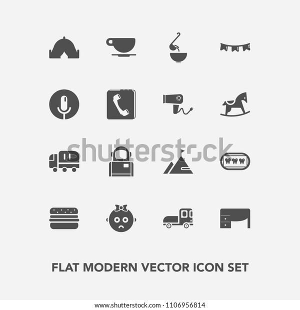 Modern, simple vector icon set with cosmonaut,\
food, cappuccino, spoon, office, coffee, health, camp, healthy,\
cup, table, cute, business, desk, dinner, tent, drink, truck,\
travel, adventure\
icons