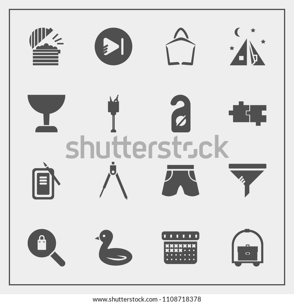 Modern, simple vector icon set with video, room,\
white, clean, suzuri, animal, woman, schedule, food, nature,\
calendar, ink, wear, travel, divider, hotel, clothing, tool, bag,\
media, vacation, \
icons