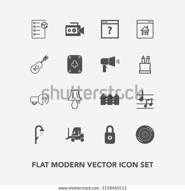 Modern, simple vector icon set with web, wheel,\
automobile, switch, table, business, communication, delivery,\
bathroom, sign, equipment, transport, truck, light, page,\
megaphone, checklist, lock\
icons