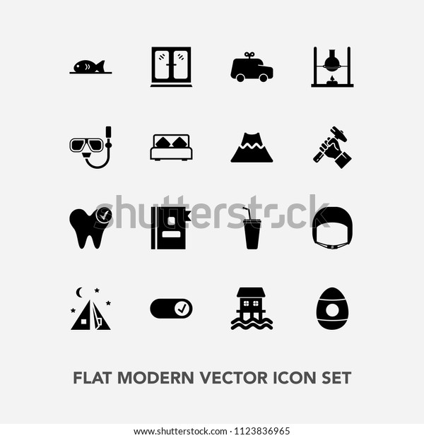 Modern, simple vector icon set with childhood, car,\
child, fish, decoration, furniture, health, houseboat, toy,\
cabinet, holiday, play, dentist, drink, business, food, equipment,\
, boat, spring icons