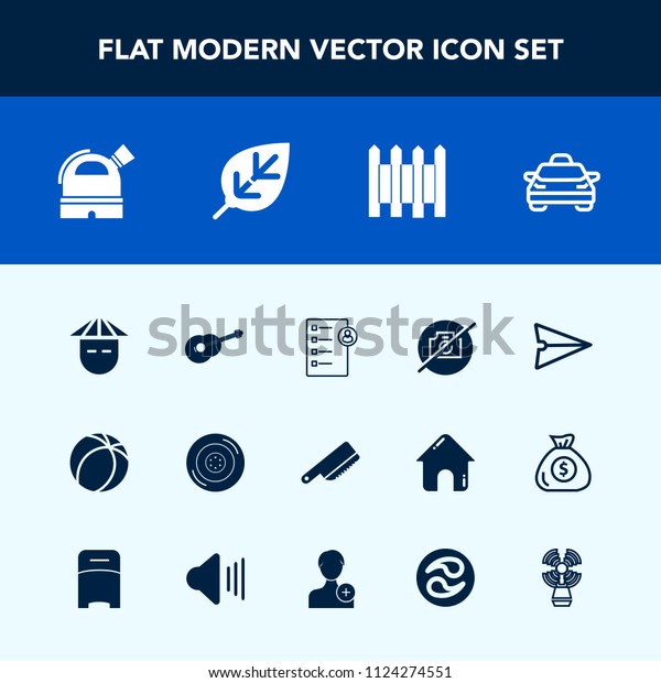 Modern, simple vector icon set with people, knife,\
protection, auto, soccer, transport, young, transportation,\
checklist, music, car, email, web, fence, guitar, musical,\
communication, tire, no\
icons
