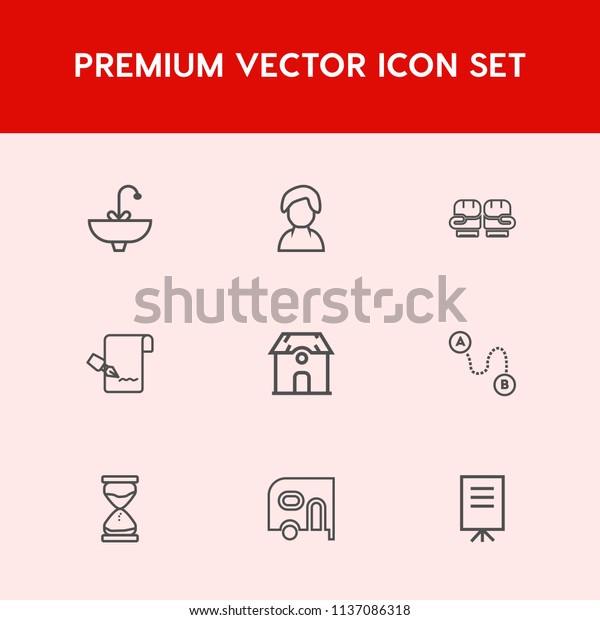 Modern, simple vector icon set on red background\
with fight, boxing, equipment, people, transport, meeting, travel,\
competition, sport, chrome, transportation, glove, list, liquid,\
paper, home icons