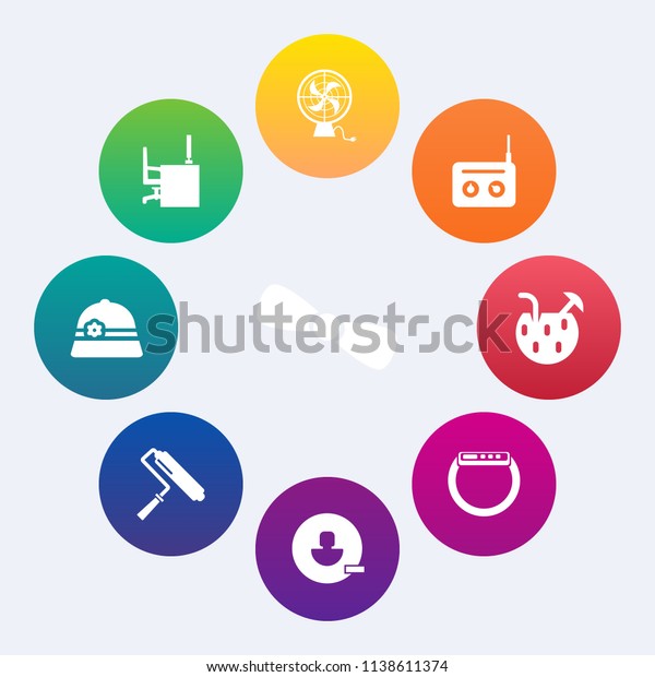 Modern Simple Vector Icon Set On Stock Vector Royalty Free 1138611374