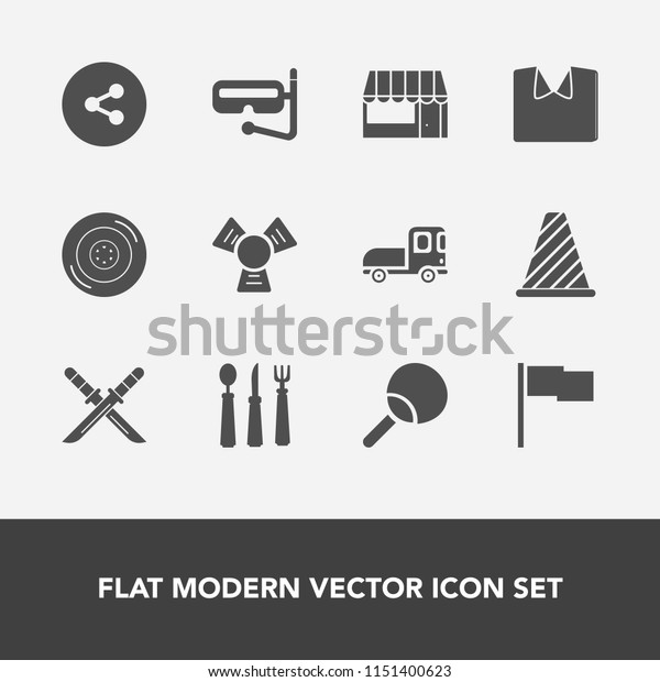 Modern, simple vector icon set with media,\
japanese, wheel, weapon, flag, snorkel, delivery, car, cooler,\
leisure, grocery, sea, sword, button, auto, summer, knife, table,\
sport, truck, street\
icons