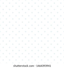 Modern simple very light white background. Seamless vector geometric pattern.