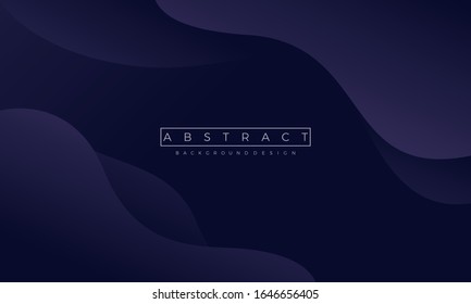 modern simple wavy abstract background dark coloro