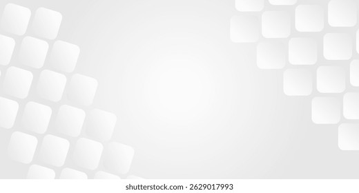 Modern simple white abstract background .Abstract shapes concept design background. Abstract shapes background. Facebook cover, social media header, web banner,tamplate
