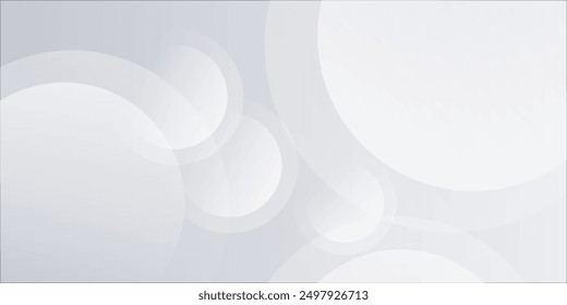 Modern simple white abstract waves background. Circle Creative Wallpaper. Modern abstract background with geometric shapes and lines