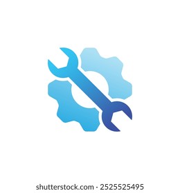 Design moderno de logotipo de chave simples