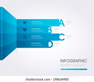 Modern Simply infographic template ,Vector illustration. can be used for workflow layout, diagram, social media plan , business plan, web template, infographics