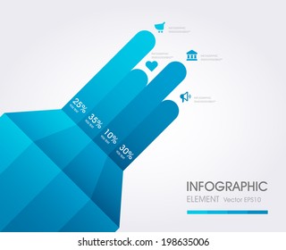 Modern Simply infographic template ,Vector illustration. can be used for workflow layout, diagram, social media plan , business plan, web template, infographics