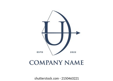 Modern and Sleek illustration logo design Initial U combine with Box. The logo good for your any company.