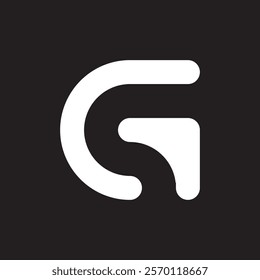 Modern and sleek Letter G logo design, perfect for businesses, startups, and branding. Ideal for various industries and fully customizable.