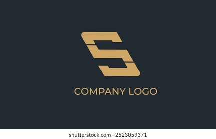 modernes, elegantes S-Logo-Design für Startups