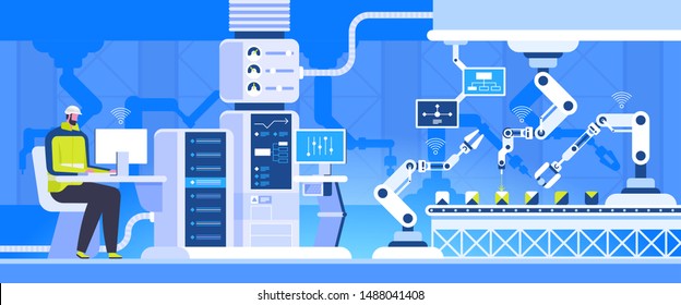 Manufacturing Process Cartoon Stock Vectors, Images & Vector Art ...