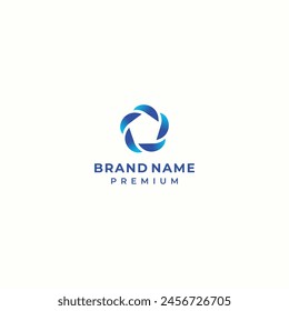modern smart home logo vector for technology development assistant AI business brand