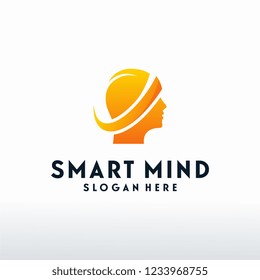 Modern Smart Mind logo designs concept vector, Head Care logo template