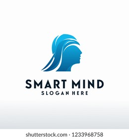 Modern Smart Mind logo designs concept vector, Head Care logo template