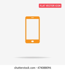 Modern smart phone icon. Vector concept illustration for design.