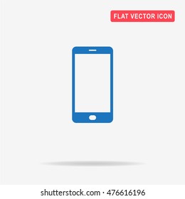 Modern smart phone icon. Vector concept illustration for design.