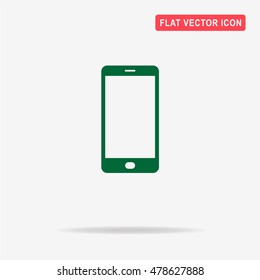 Modern smart phone icon. Vector concept illustration for design.