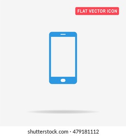 Modern smart phone icon. Vector concept illustration for design.