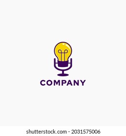 MODERN SMART PODCAST VECTOR LOGO
