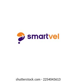 modern smart travel logo designs.