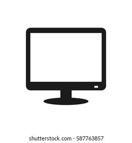 Modern smart tv icon vector illustration graphic design