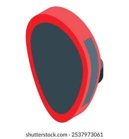 Modern smart watch is displaying a new message notification icon